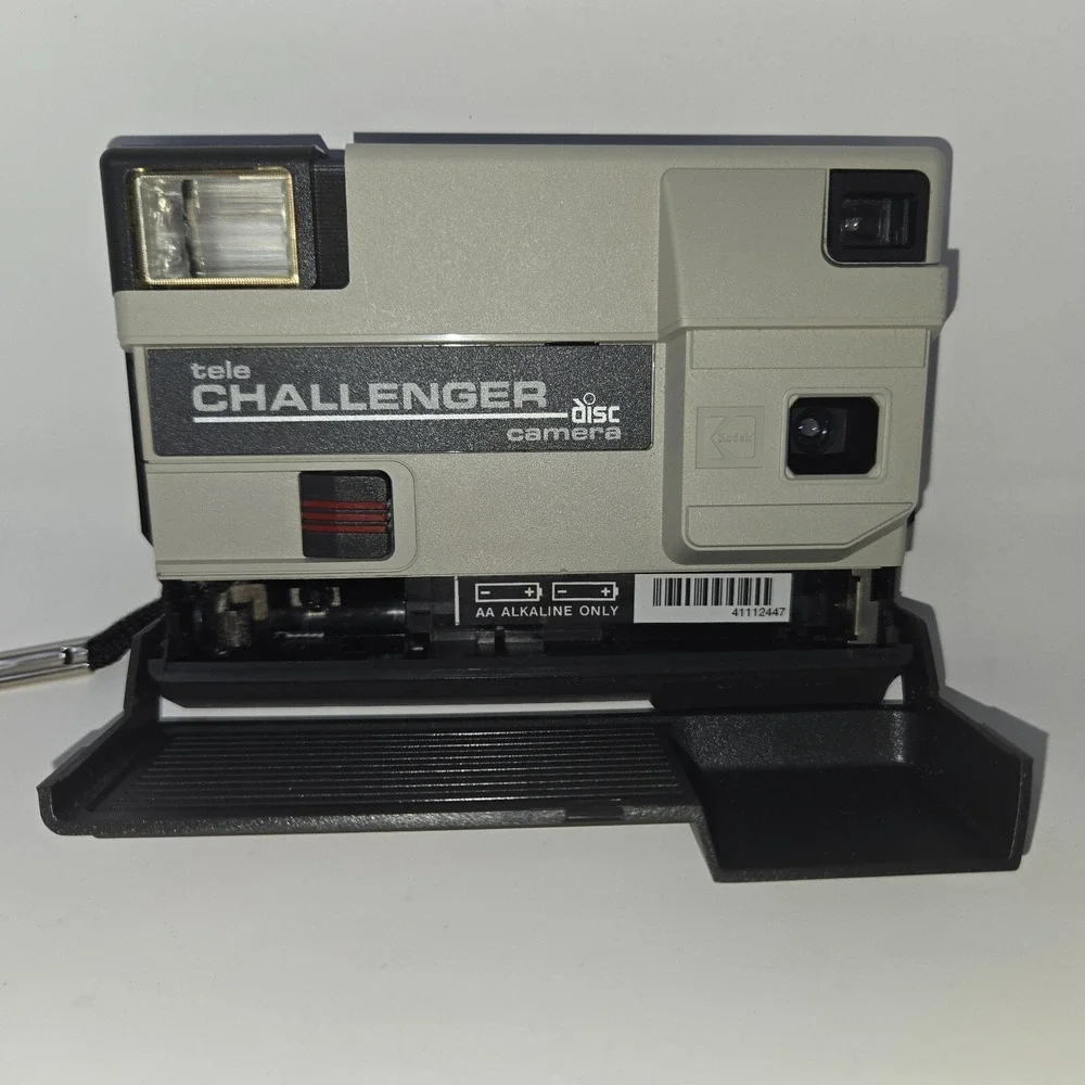 Kodak Tele-Challenger Disc Camera with Roll of Film (6 Pictures Used) Works